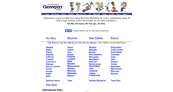 Desktop Screenshot of classreport.org